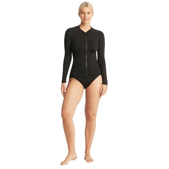 Sea Level Australia Eco Essentials Long Sleeve Rash Vest, Size 8 - Picture 8 of 9